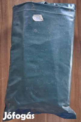 Retro, fekete, L-es esőkabát