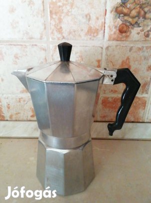 Retró, kotyogós kávéfőző jó állapotban