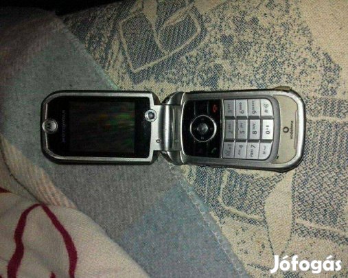 Retro, limitált motorola gombos teló, működik!