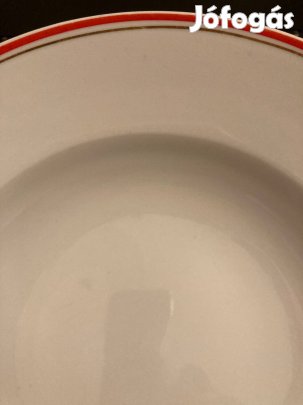 Retro, régi Zsolnay porcelán mélytányér hiánypótlásra!