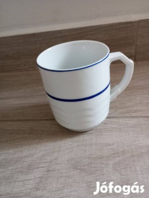 Retró, régi, jelzett,Budapest porcelán bögre