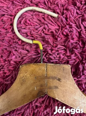 Retro, régi fa ruha fogas, ruhafogas vállfa!