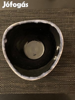 Retro, régi hódmezővásárhelyi kerámia ikebana, tál, kaspó, dísztárgy!