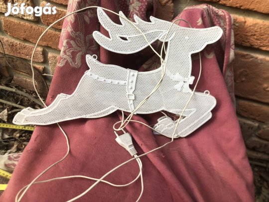 Retró ablakdísz szarvas, nem világít 2500 Ft 