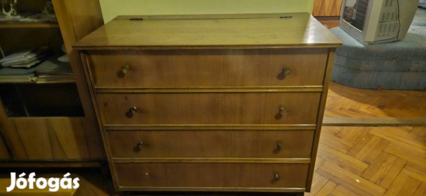 Retro ágyneműtartó láda