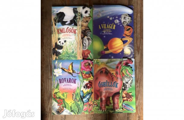 Retró állatos mesekönyv ,oktató gyerekkönyv 1500 Ft /db
