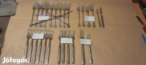 Retró alpakka villák