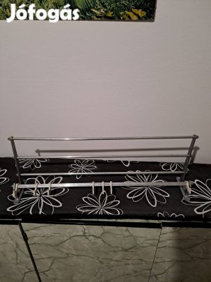 Retro alumínium előszoba fogas 