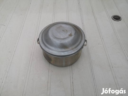 Retró alumínium ételhordó