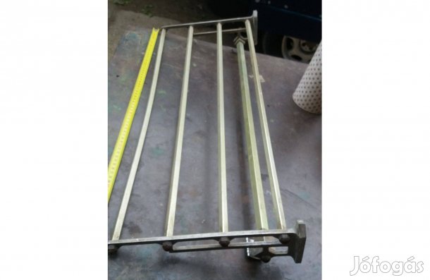 Retro aluminium sapka tartó előszoba polc debreceni szállitás