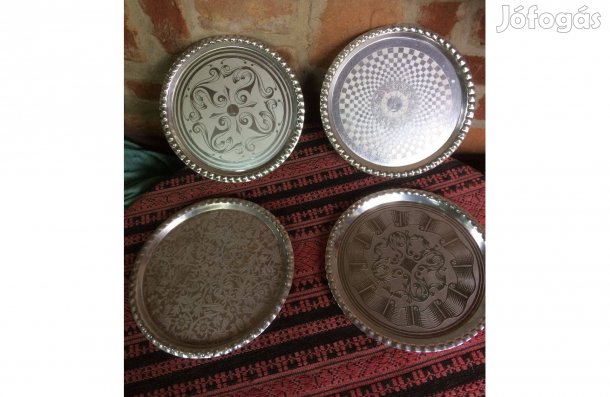 Retró aluminíum tálca 1500 ft/db