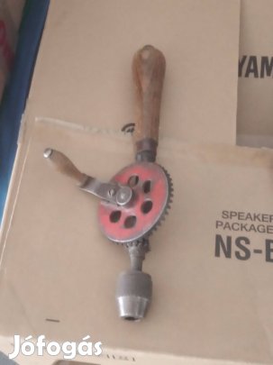 Retro amerikáner kézi fúró, furdancs 18000ft óbuda hagyatékból müködok