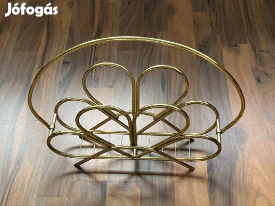 Retro antik réz újságtartó