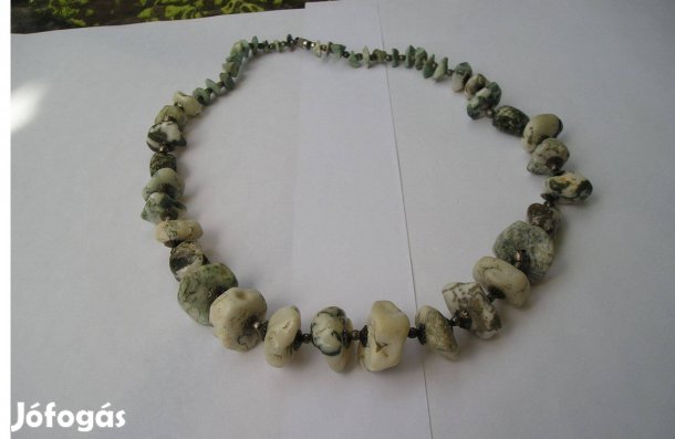 Retro ásványikő nyaklánc
