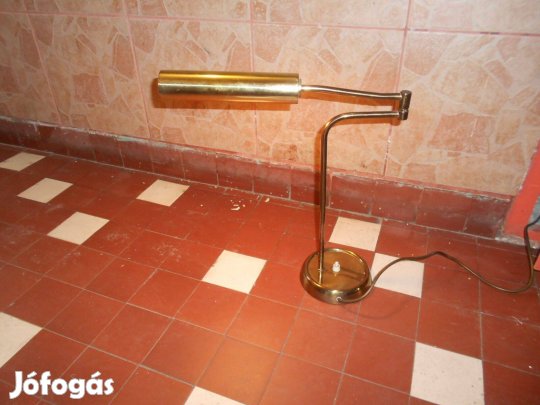 Retro asztali réz lámpa