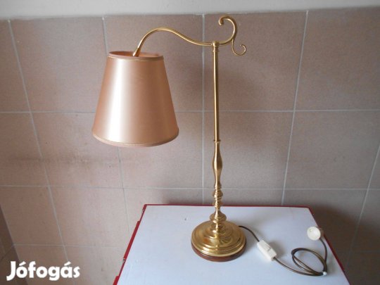 Retro asztali réz lámpa