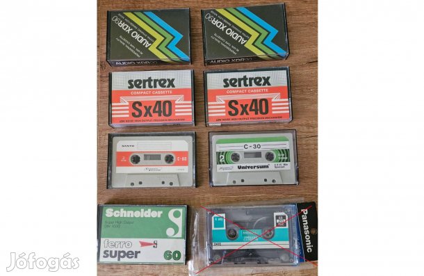 Retro audio kazetták