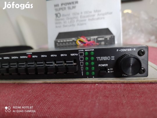 Retro autós hangszínszabályzó