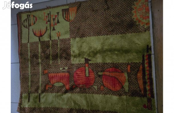 Retro bársony, falvédő, szőnyeg, 180*75