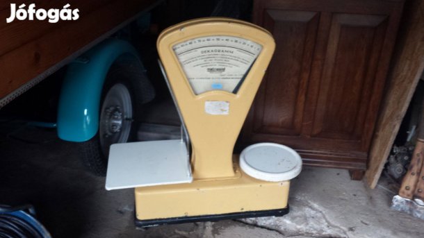 Retro bolti zöldségmérleg zöldség gyümölcs mérleg kitűnő eladó