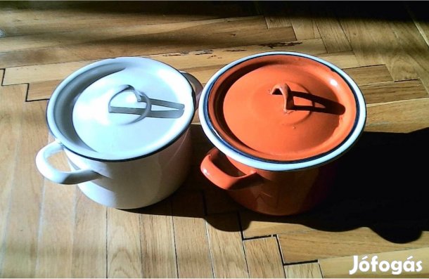 Retro bonyhádi fazék szett 1,5 L-es 2 db egyben
