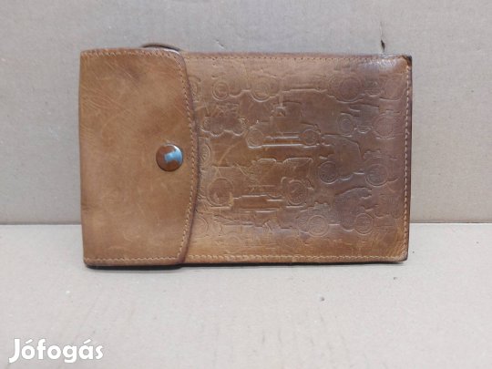 Retro bőr autóstáska