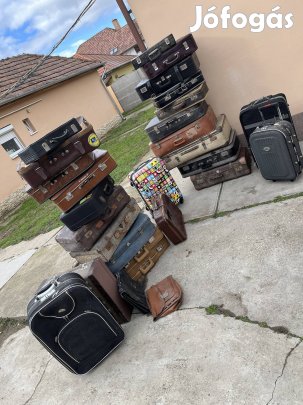 Retro bőröndök 5000 ft/ db bp.17 ker