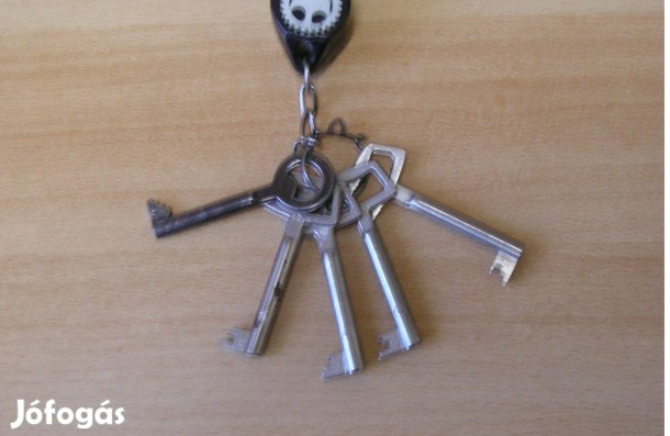 Retro bútorzár kulcssorozat - 5 db. együtt