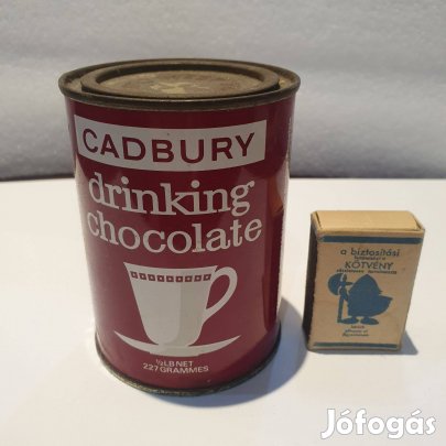 Retro cadbury drinking chocolate instant kakaó bedeo mokka omnia karav