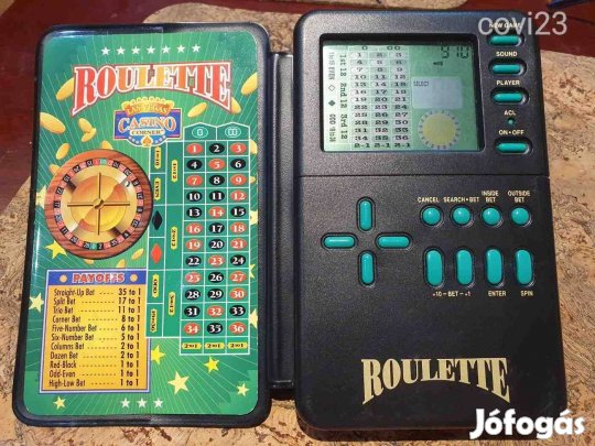 Retro casino Las Vegas corner rulett kvarcjáték újszerű nyerőgép