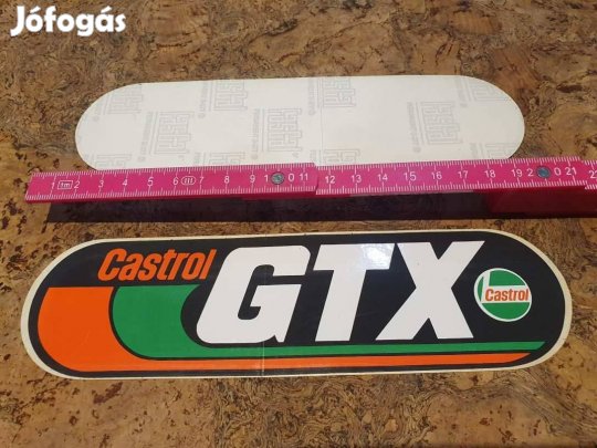 Retro castrol olaj matricák darabra levonó trafikárú szocreál zsiguli