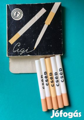 Retró cigi toll eredeti dobozban