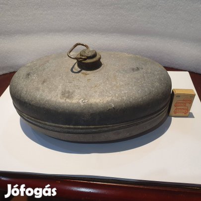 Retro cink melegvizes palack kupfer ágy melegítő tartály