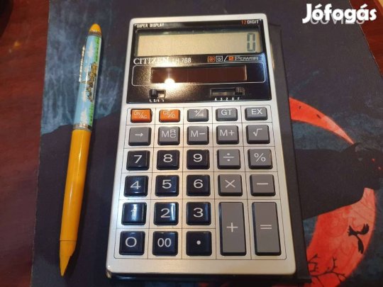 Retro citizen LH-768 napelemes (is) számológép irószer szocreál kádár