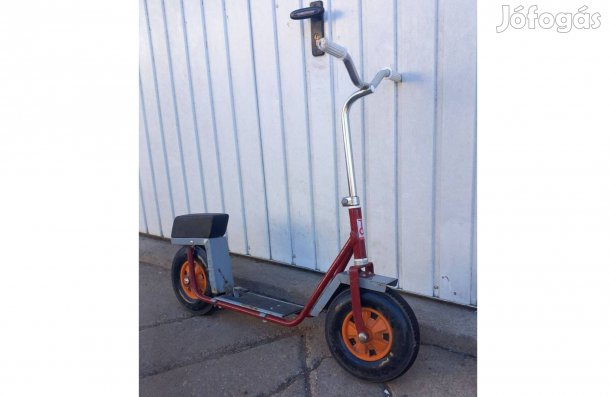 Retro csehszlovák gyerek játék fém roller eredeti állapot