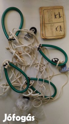 Retro csigás torna kötél 