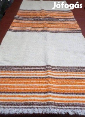 Retro csíkos szövet falvédő faliszőnyeg
