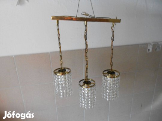 Retro csillár 3 égős