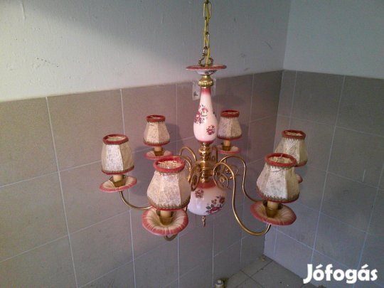 Retro csillár és 2 db falikar