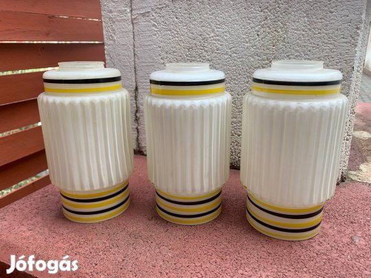 Retro csillárbúra, lámpabúra 3 darab