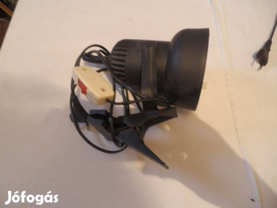 Retró csiptetős lámpa