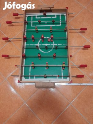 Retro csocsóasztal ,asztali foci fa -kiváló állapot- 2 pót kapu +labda