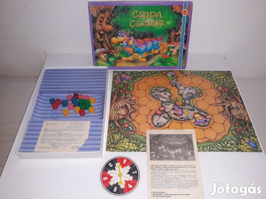 Retro csoda csámpi társasjáték