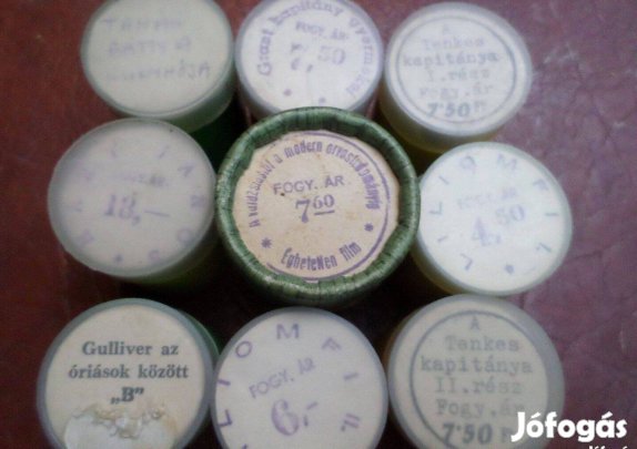 Retro diafilm film mesefilm