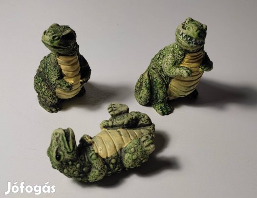 Retro dinoszaurusz, állatos kisméretű szobrok egyben 2