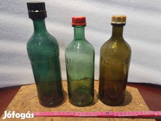 Retro dombornyomott egyedi alternatív sörös pálinkás üveg vegyszer hyp