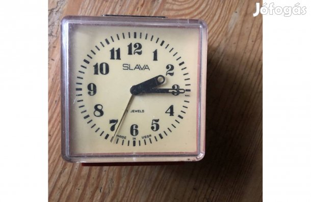 Retró ébresztőóra ,Slava óra 3800 Ft:Lenti
