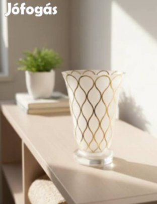 Retro elegáns üveg váza