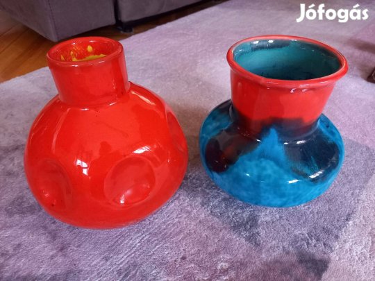 Retro életérzés: Különleges mázas vázák a 70-80-as évekből!