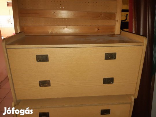 Retro előszobaszekrény 35x84cm széles